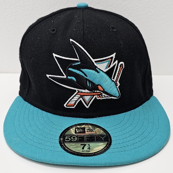 New Era x NHL San Jose Sharks Official Players Hat - Picture 10 of 11